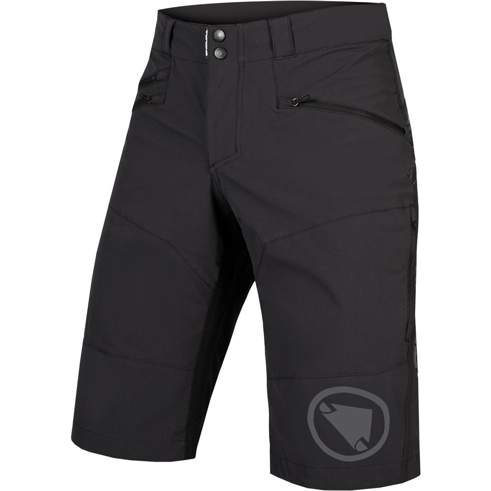 Singletrack ii pantalón corto ciclismo hombre Negro (XXL)