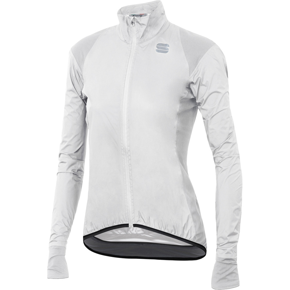 Hot pack no rain chaqueta impermeable ciclismo mujer Blanco (M)
