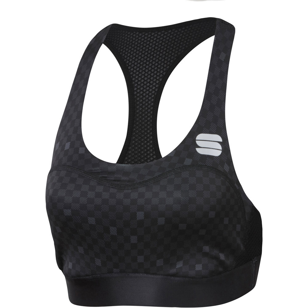 Pro maillot ciclismo mujer Negro (L)