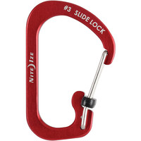 Nite Ize mosquetón auxiliar CARABINER ALUMINUM 3 - MOSQUETN ALUMINIO CIERRE DE SEGURIDA vista frontal