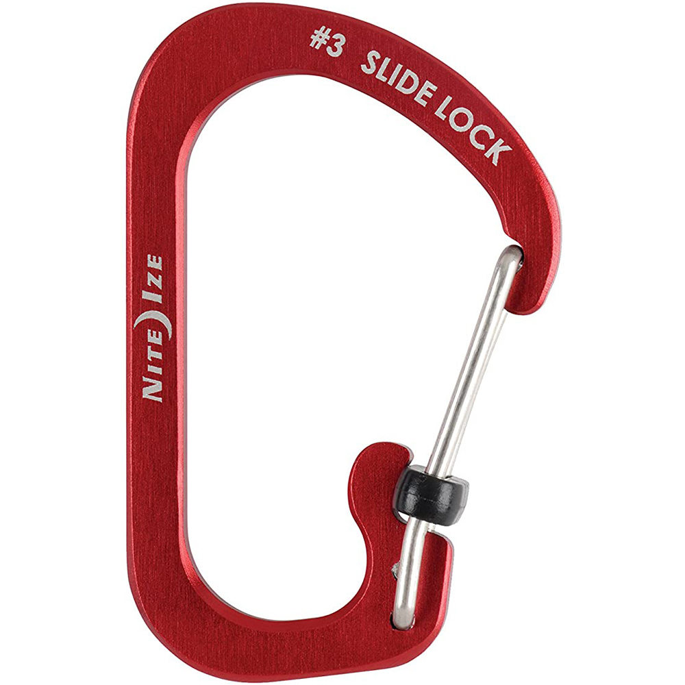 Nite Ize mosquetón auxiliar CARABINER ALUMINUM 3 - MOSQUETN ALUMINIO CIERRE DE SEGURIDA vista frontal