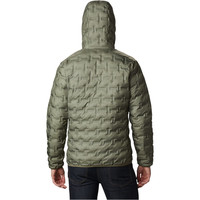 Columbia chaqueta outdoor hombre Delta Ridge  Down Hooded Jacket vista trasera