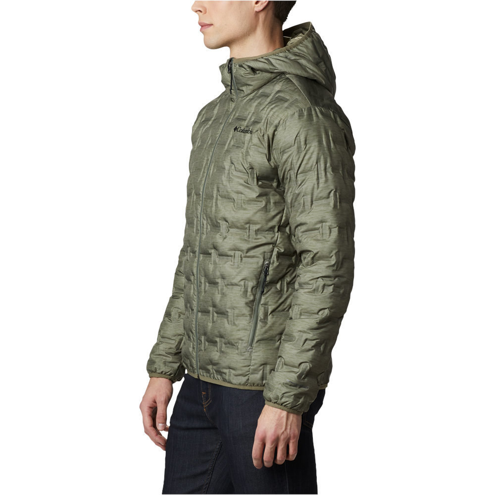 Columbia chaqueta outdoor hombre Delta Ridge  Down Hooded Jacket vista detalle