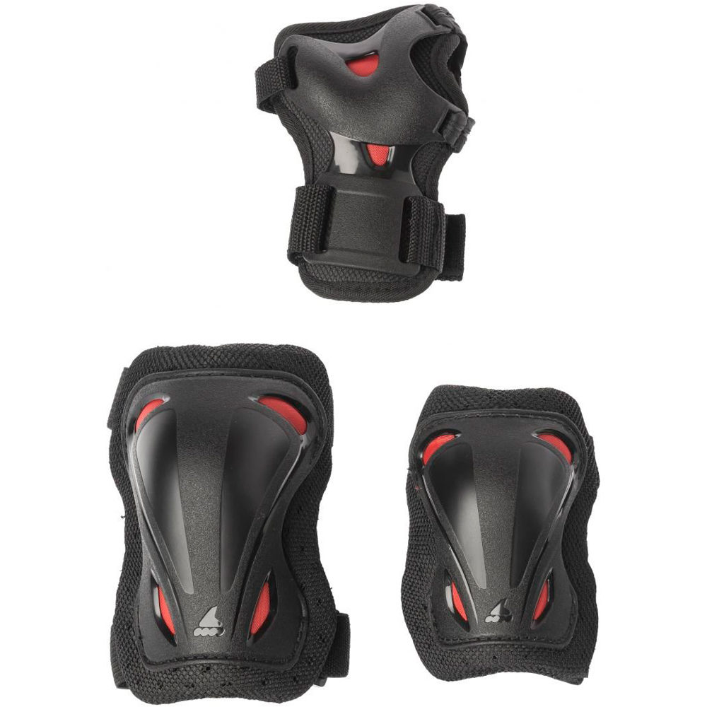 Rollerblade set protección skate niño PROTECCIONES SKATE GEAR JUNIOR 3 PACK vista frontal