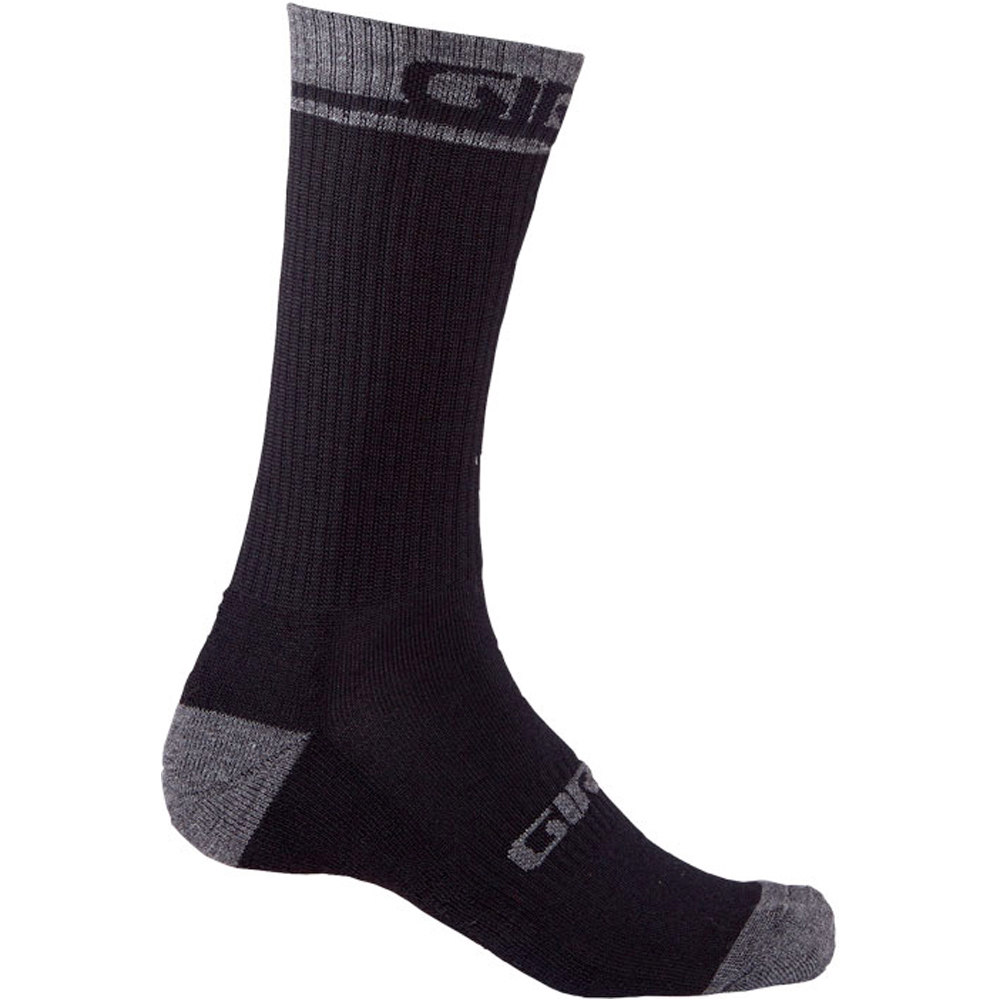 Giro calcetines ciclismo WINTER MERINO WOOL vista frontal