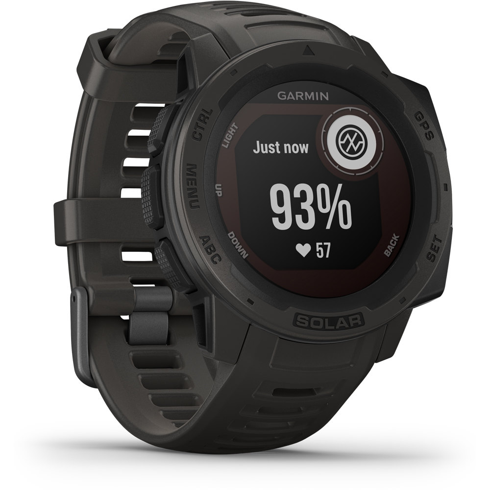 Garmin pulsómetros con gps INSTINCT Solar Grafito 07