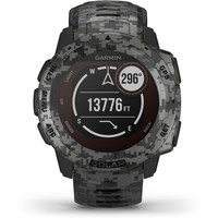 Garmin pulsómetros con gps INSTINCT Solar Camo Grafito 04