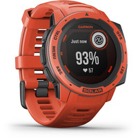 Garmin pulsómetros con gps INSTINCT Solar Rojo 06