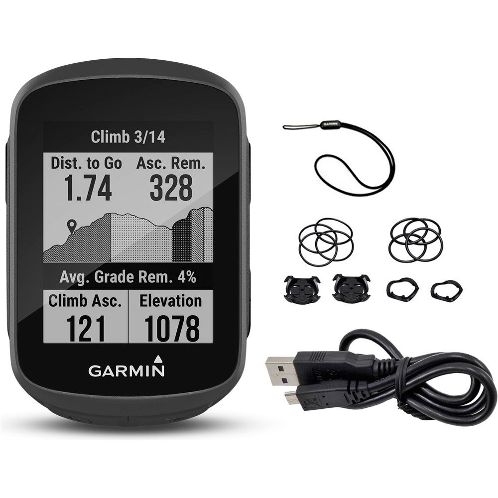 Garmin gps bicicleta EDGE 130 Plus vista frontal