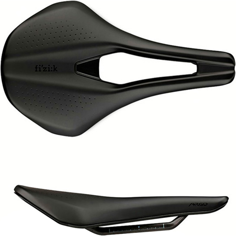 Fizik sillín bicicleta ARGO TEMPO R1 CARBON NE 150mm vista frontal