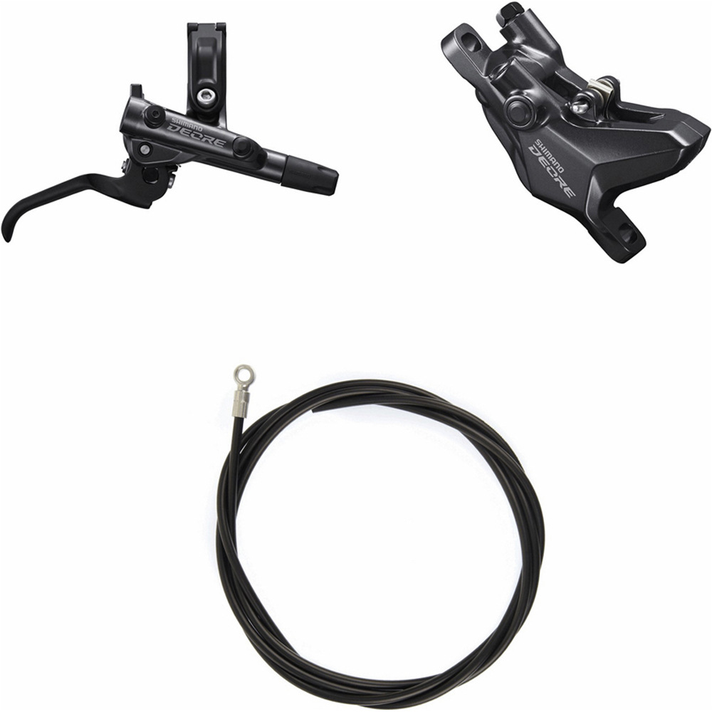 Shimano freno trasero deore m6100 dishi p/m res jk frenos disco bicicleta