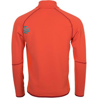 Ternua forro polar hombre CAMISETA KUBIK 1/2 ZIP M vista trasera