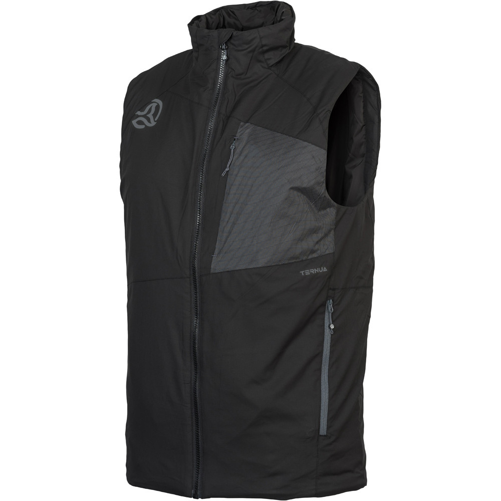 Ternua chaleco polar hombre KUANTUM VEST vista frontal