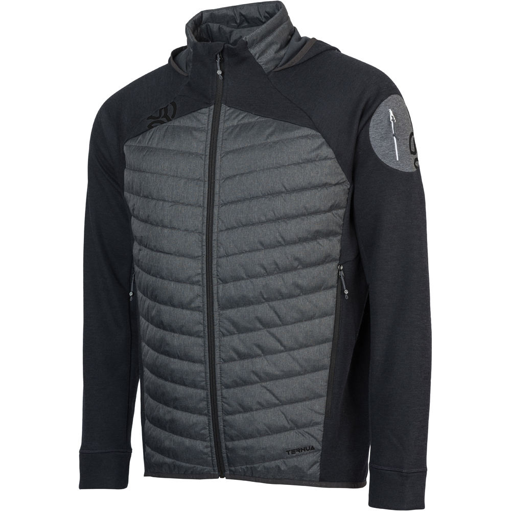 Ternua chaqueta outdoor hombre CHAQUETA KRUX HYBRID JKT M vista frontal