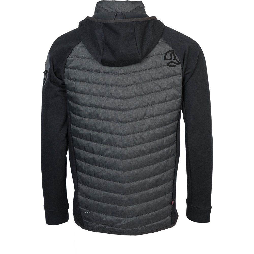 Ternua chaqueta outdoor hombre CHAQUETA KRUX HYBRID JKT M vista trasera