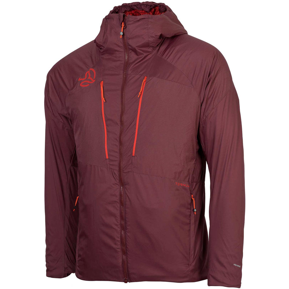 Kimo chaqueta outdoor hombre Granate (L)