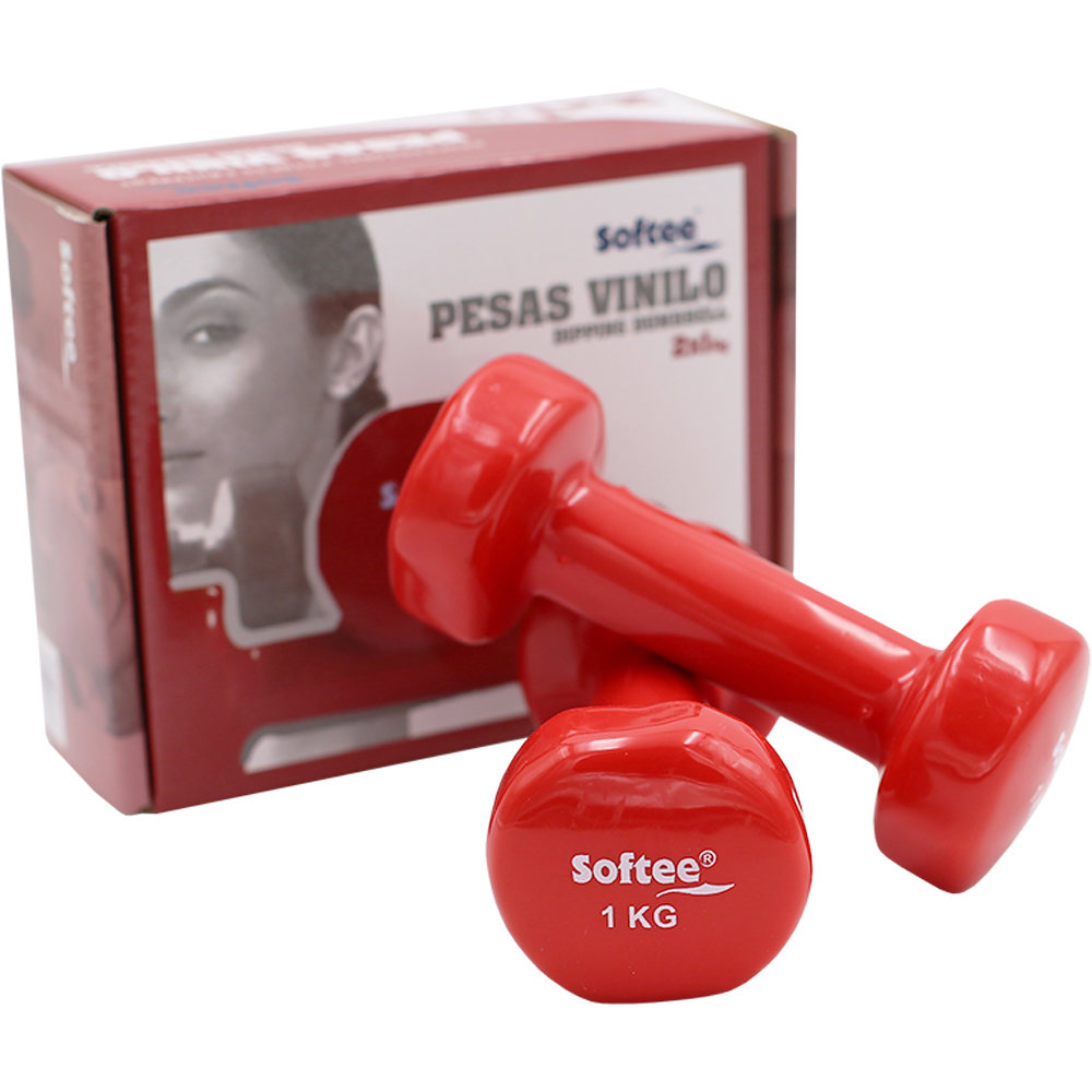Softee pesa vinilo 1 kg par mancuernas