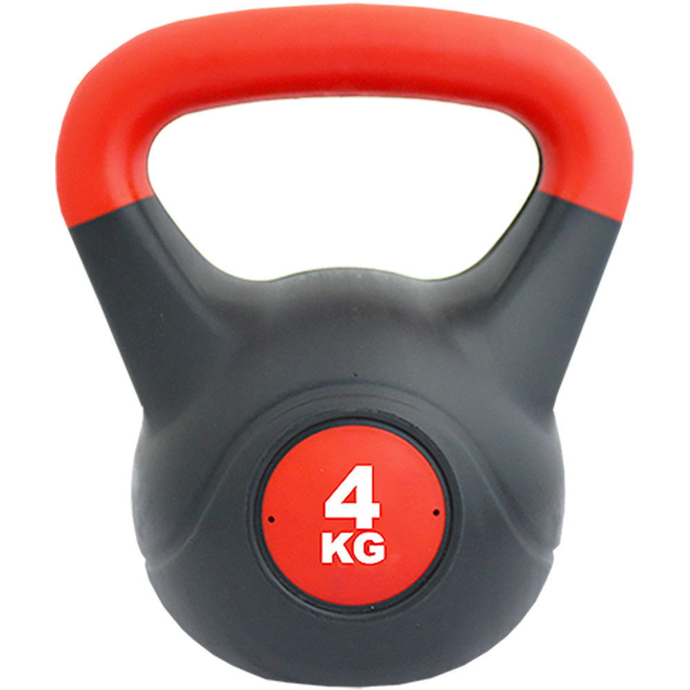 Softee mancuernas KETTLEBELL 4kg vista frontal