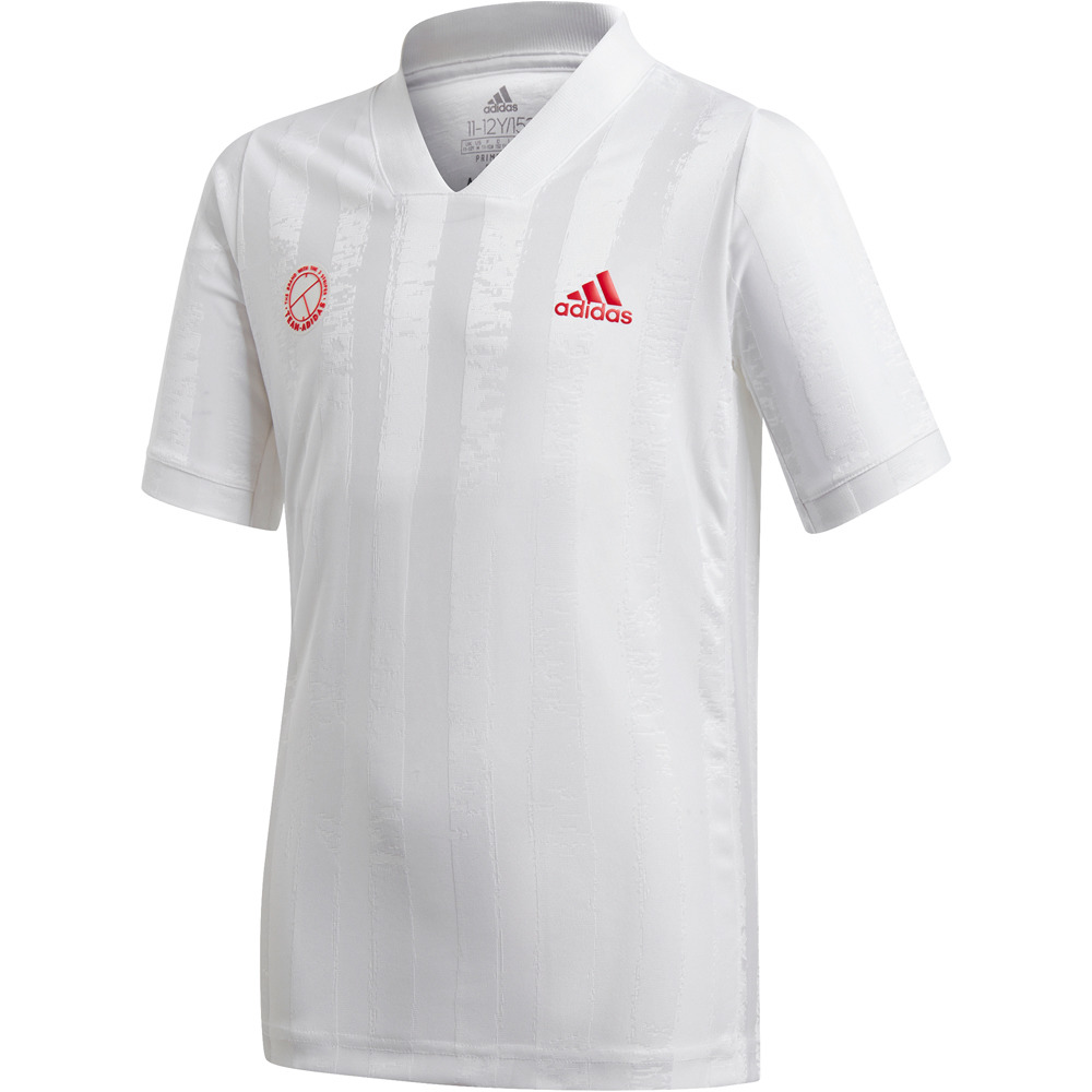 adidas polo tenis niño B F.LIFT TEE E vista frontal