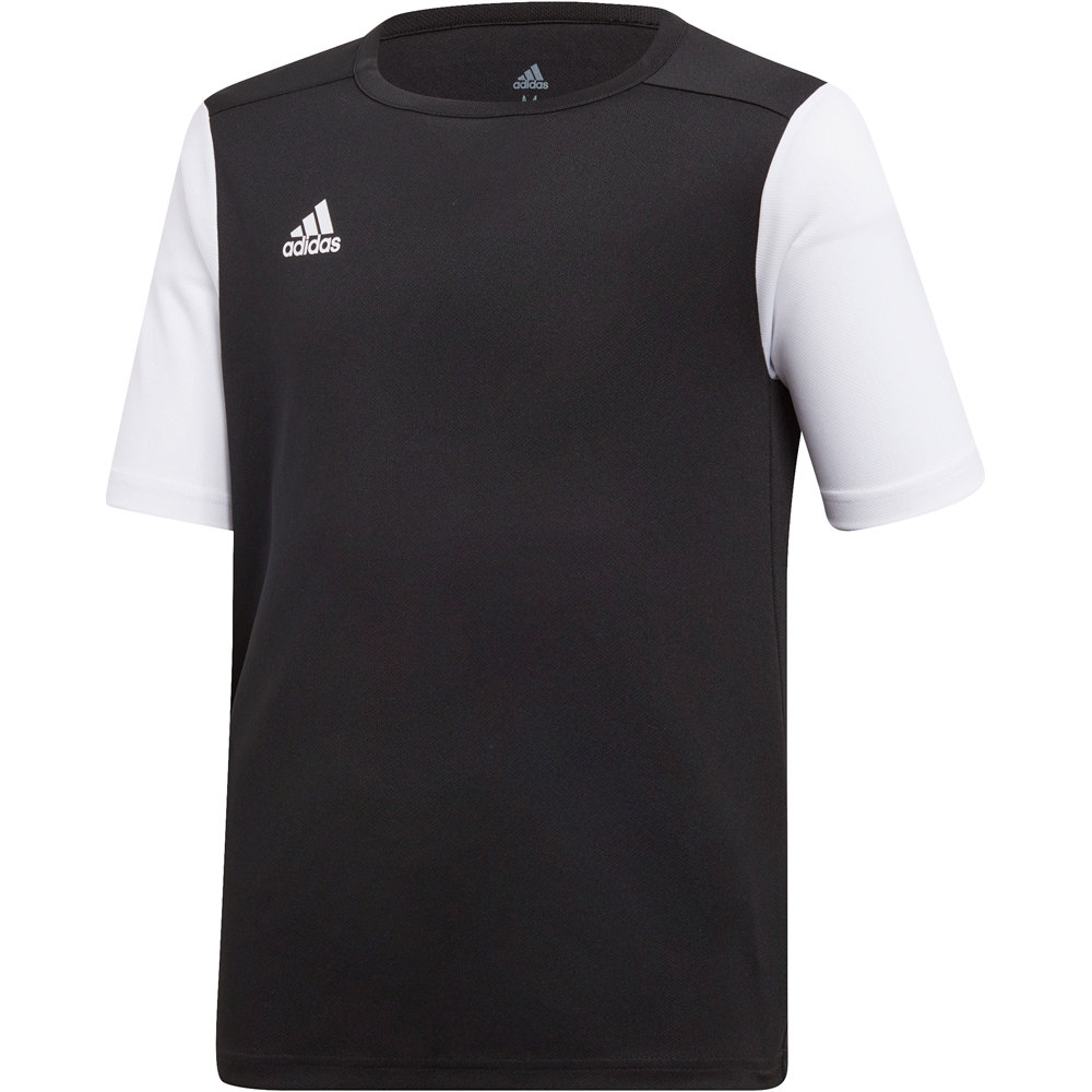 adidas camisetas entrenamiento futbol manga corta niño Estro 19 vista frontal