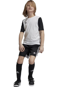 adidas camisetas entrenamiento futbol manga corta niño Estro 19 vista frontal