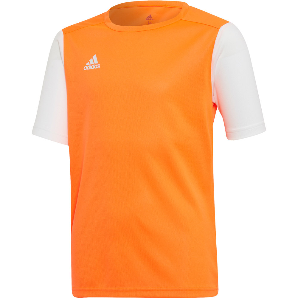 adidas camisetas entrenamiento futbol manga corta niño Estro 19 vista frontal