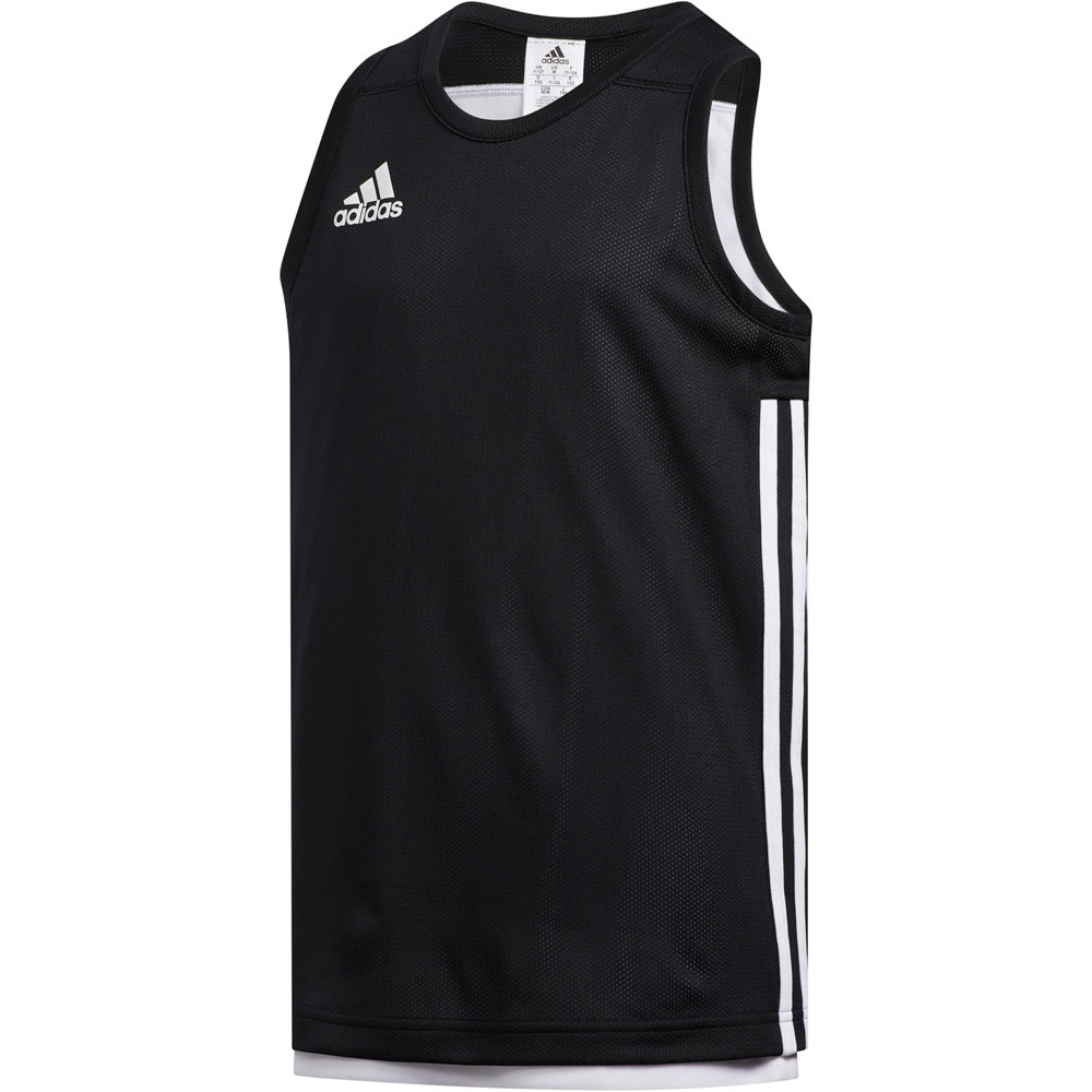 adidas camiseta baloncesto niños Reversible 3G Speed vista frontal