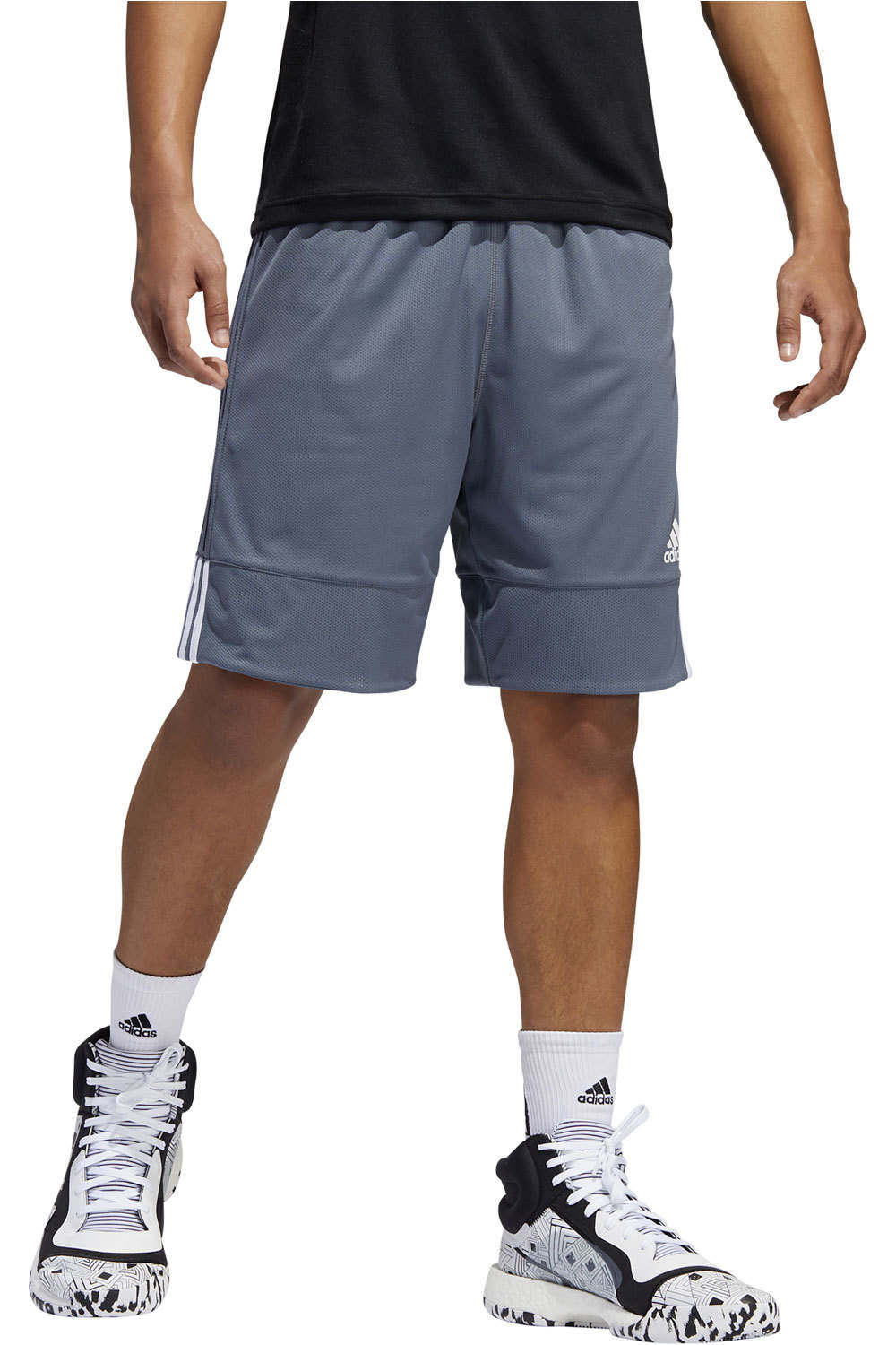 adidas pantalón baloncesto 3G SPEE REV SHR vista frontal