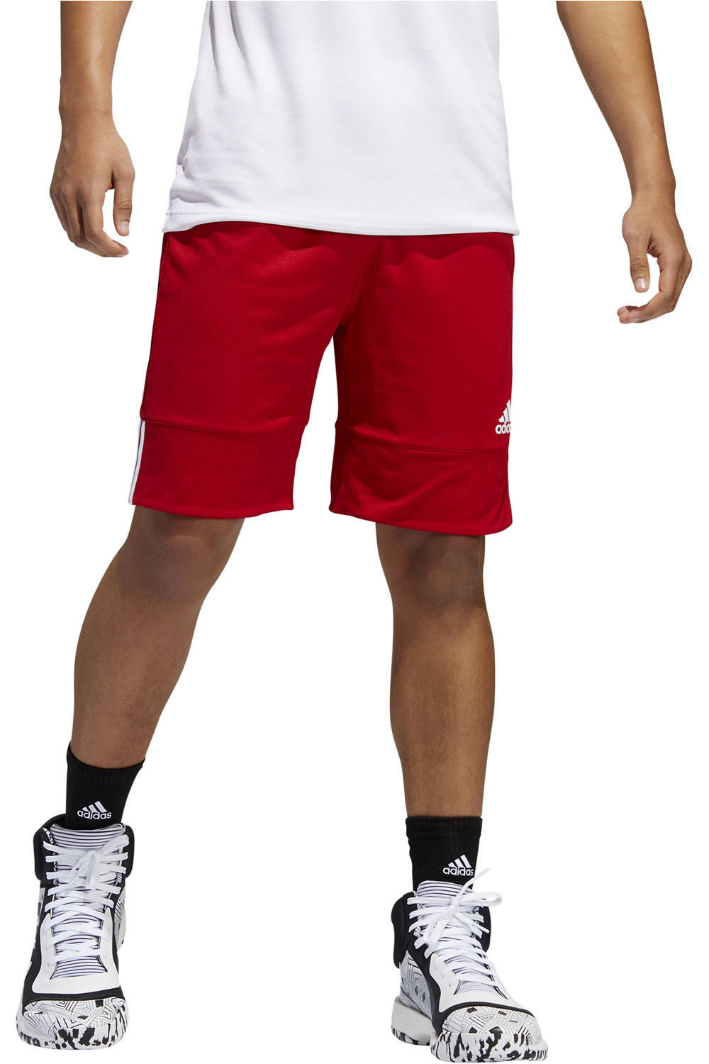 adidas pantalón baloncesto Reversible 3G Speed vista frontal