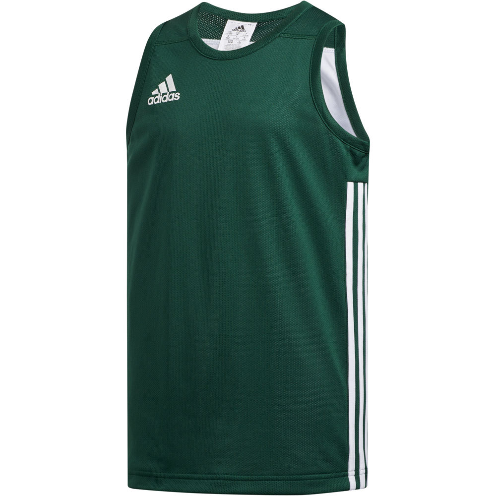 adidas camiseta baloncesto niños Reversible 3G Speed vista frontal