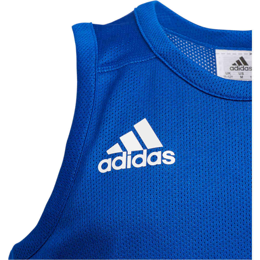 adidas camiseta baloncesto niños Reversible 3G Speed vista detalle