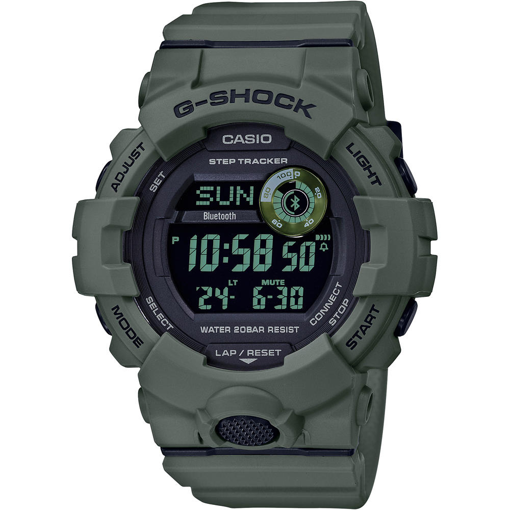 Casio reloj deportivo GBD-800UC-3ER vista frontal