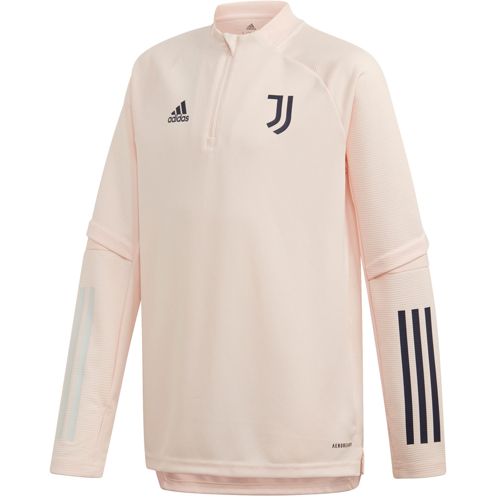 adidas camisetas entrenamiento futbol manga larga niño JUVENTUS TR TOP Y vista frontal