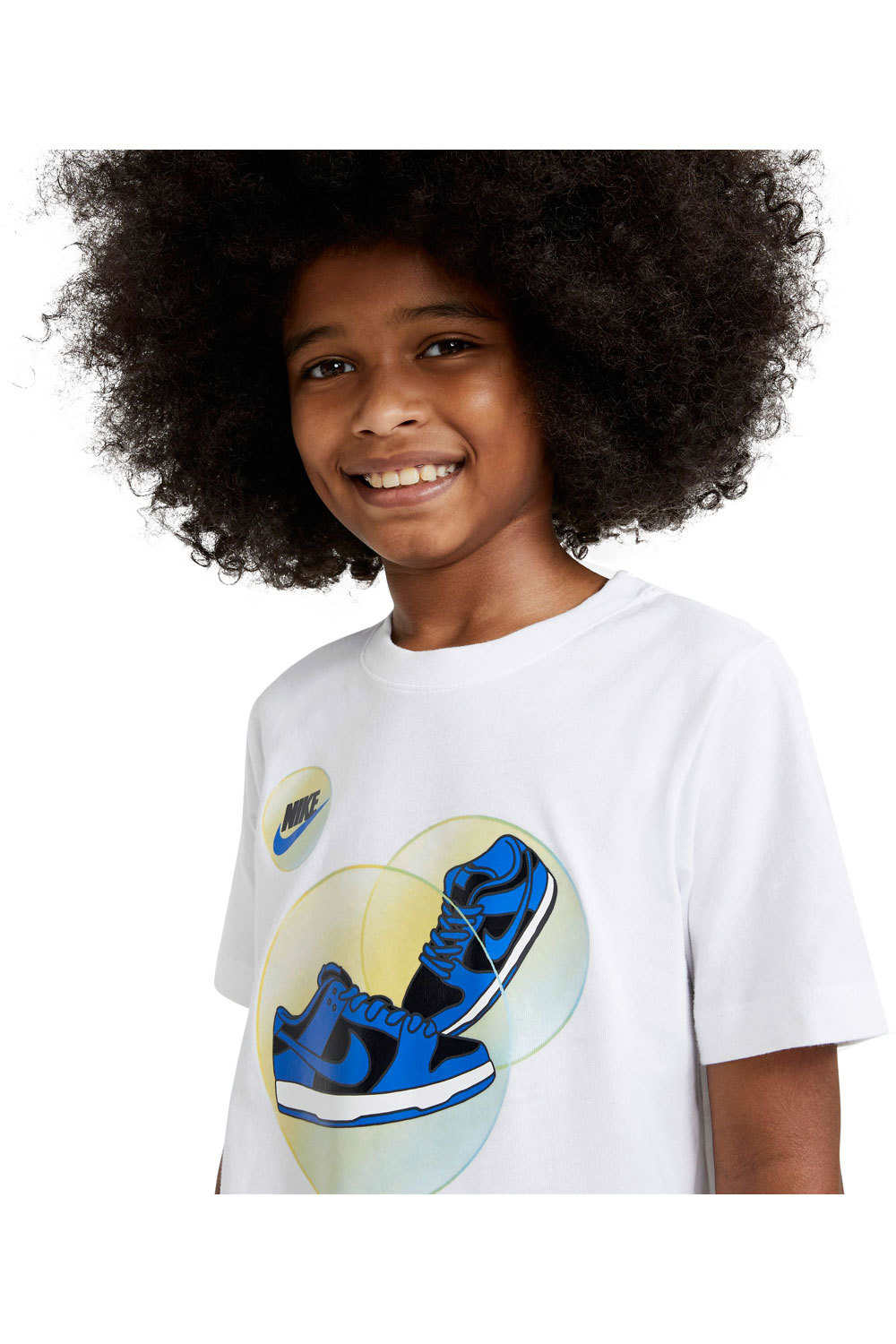 Nike camiseta manga corta niño U NSW TEE DUNK BUBBLE vista detalle