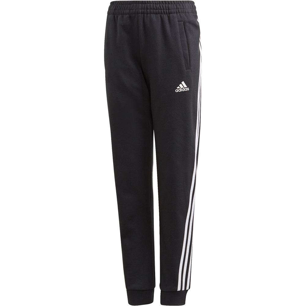 adidas pantalón niña Tapered Leg 3 bandas vista frontal