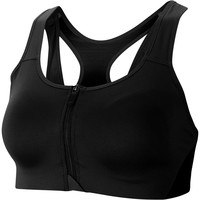 Nike sujetadores deportivos W NK DF SHAPE ZIP FRONT BRA vista frontal