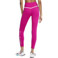 Nike pantalones y mallas largas fitness mujer W NK ONE ICNLCSH GRX 7/8 TGT vista trasera