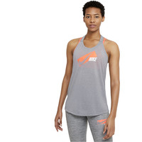 Nike camiseta tirantes fitness mujer W NK DRY ELASTIKA HBR GRX vista frontal