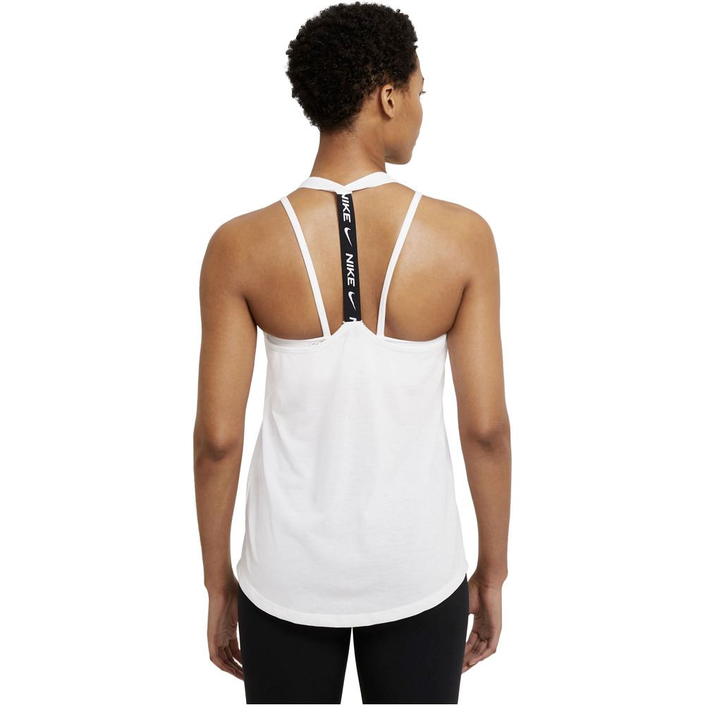 Nike camiseta tirantes fitness mujer W NK DRY ESS ELASTIKA TANK vista trasera