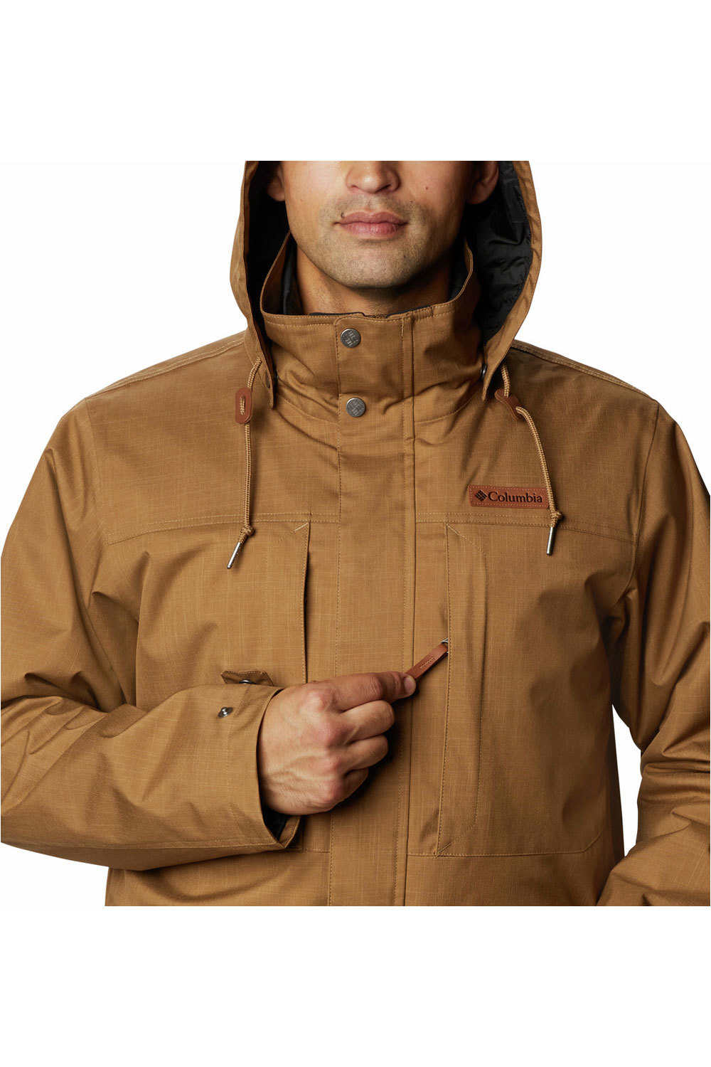 Columbia chaqueta impermeable insulada hombre Horizons Pine  Interchange Jacket 04
