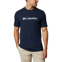 Columbia camiseta montaña manga corta hombre CSC Basic Logo  Short Sleeve vista frontal