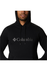 Columbia camiseta montaña manga larga hombre CSC Basic Logo  II Hoodie vista detalle