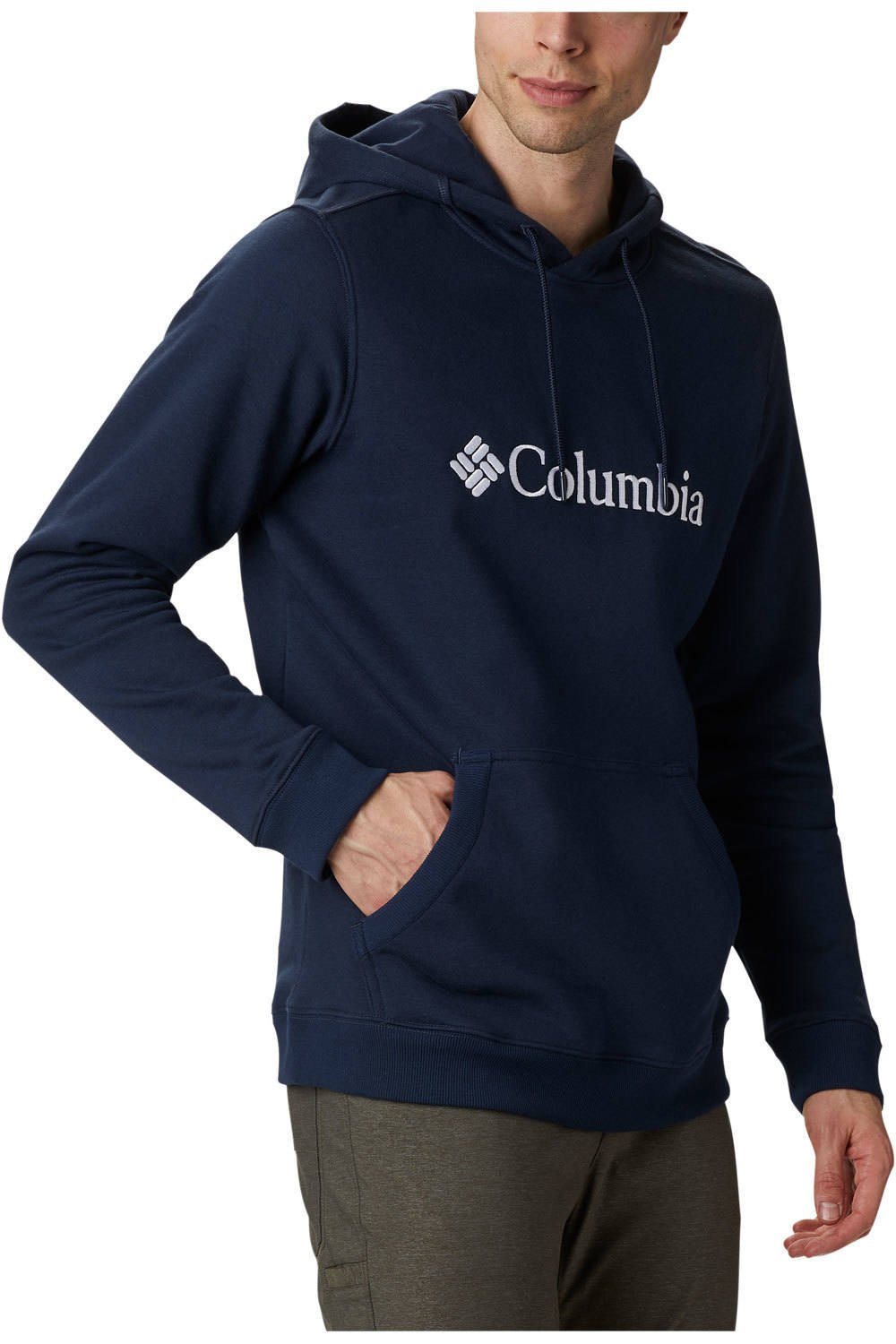 Columbia camiseta montaña manga larga hombre CSC Basic Logo II Hoodie vista trasera