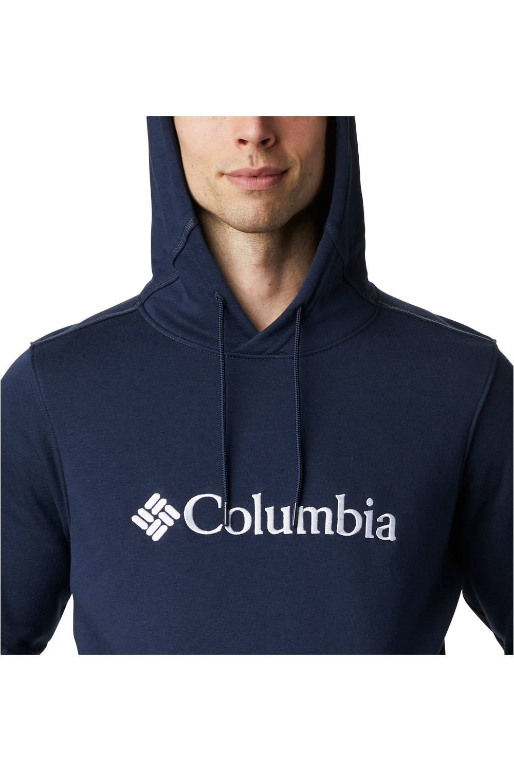 Columbia camiseta montaña manga larga hombre CSC Basic Logo II Hoodie vista detalle