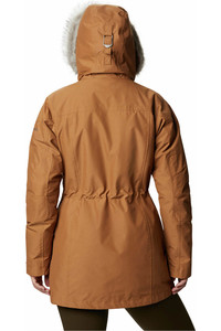 Columbia chaqueta impermeable insulada mujer Carson Pass  IC Jacket vista trasera