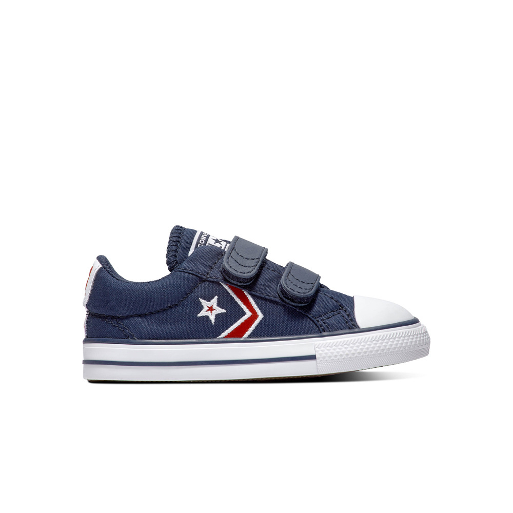 Converse zapatilla multideporte bebe STAR PLAYER 2V EMBROIDERED lateral exterior