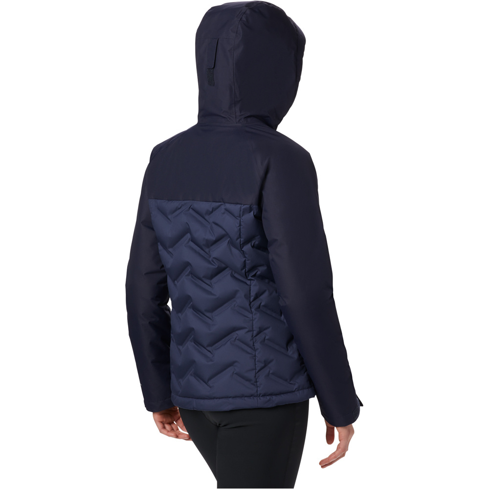 Columbia chaqueta outdoor mujer Grand Trek  Down Jacket vista trasera