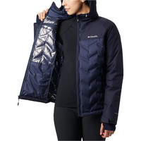 Columbia chaqueta outdoor mujer Grand Trek  Down Jacket vista detalle