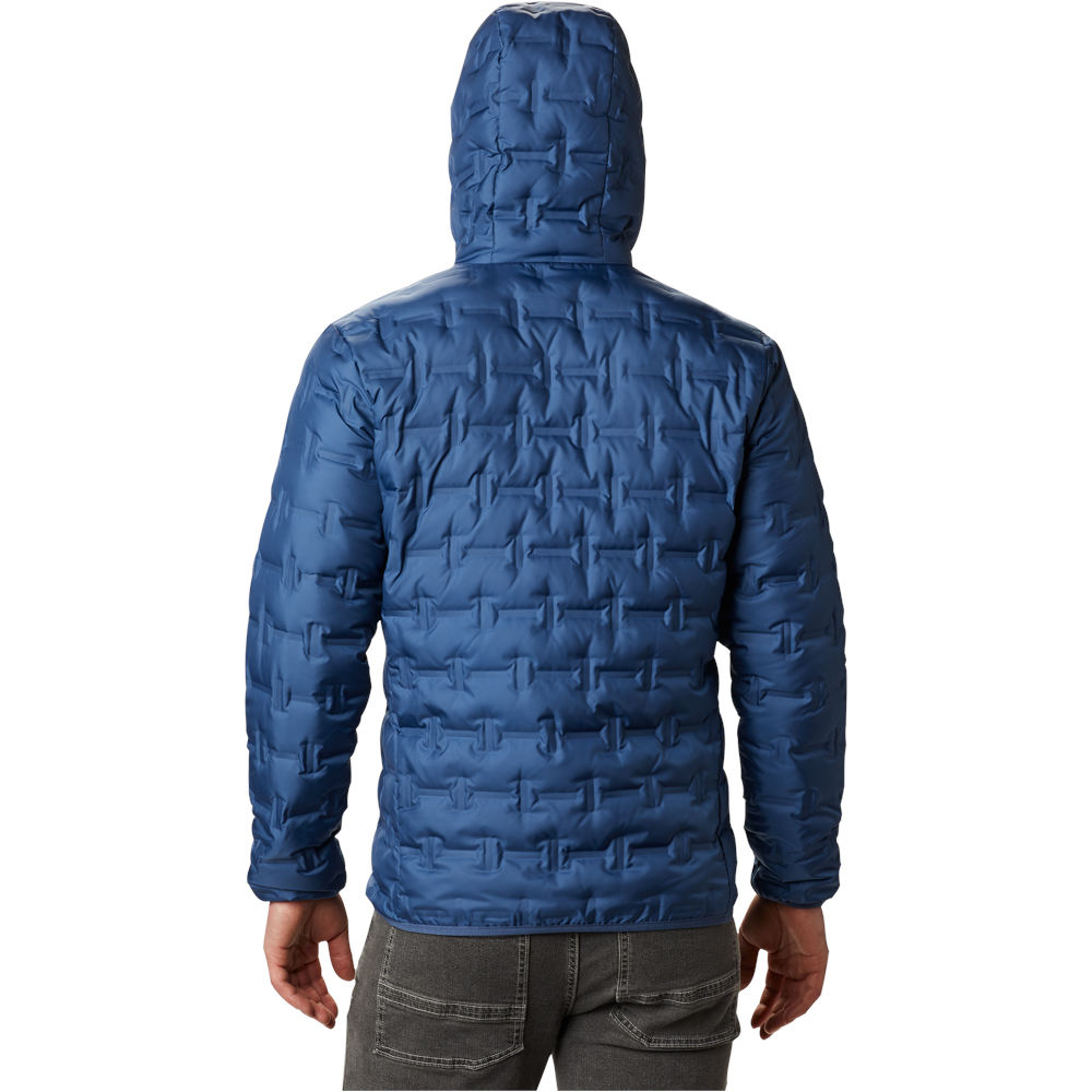 Columbia chaqueta outdoor hombre Delta Ridge  Down Hooded Jacket vista trasera