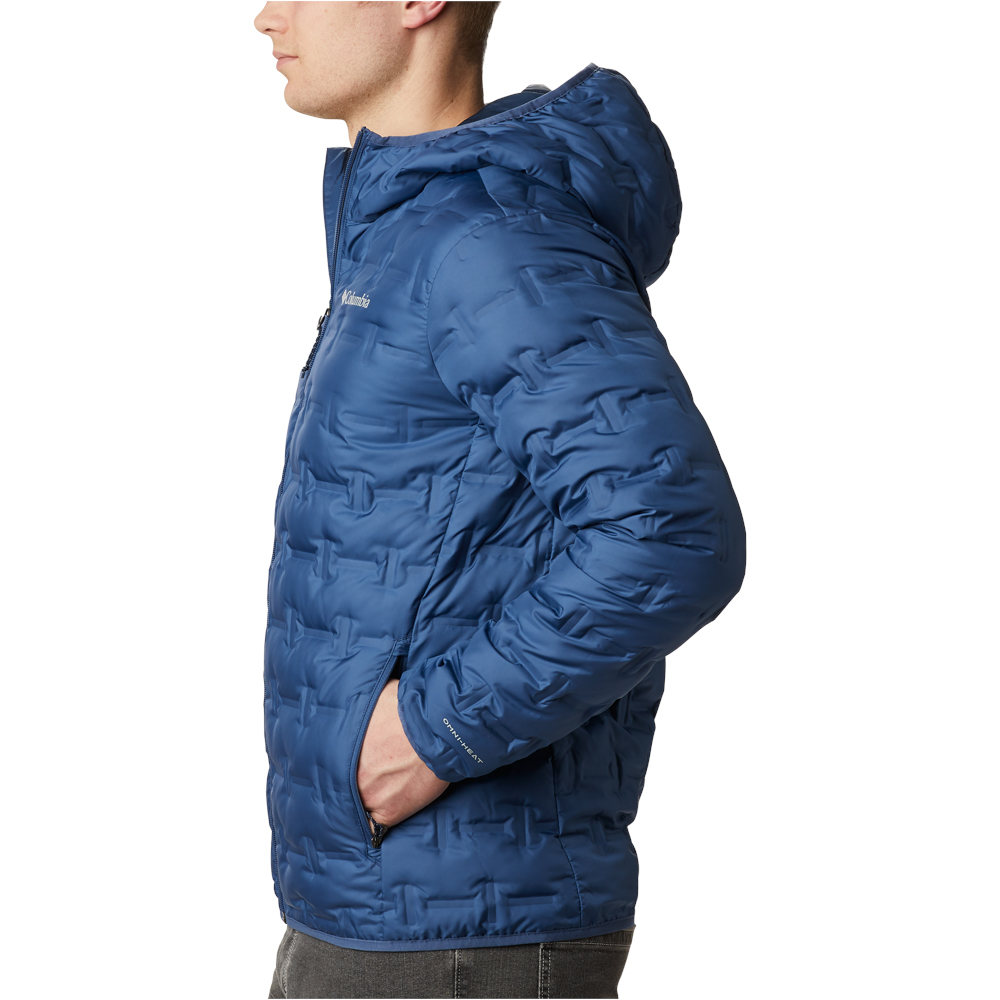 Columbia chaqueta outdoor hombre Delta Ridge  Down Hooded Jacket vista detalle